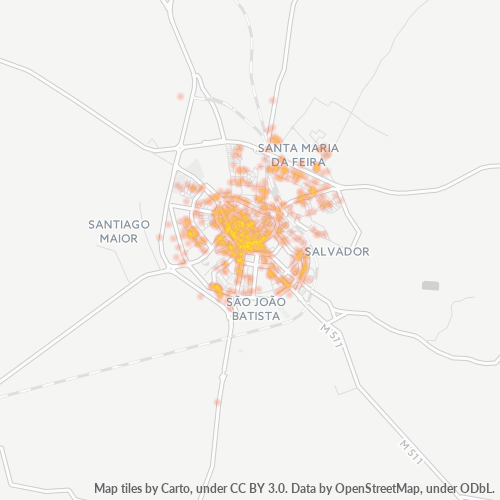 Dami ng Negosyo sa Postal Code 7800 - Beja, Distrito de Beja
