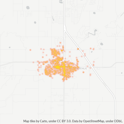 Virksomhedskoncentration i Postnummer 79015 - Canyon, Texas