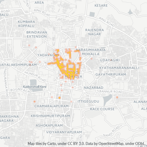 Dami ng Negosyo sa Postal Code 570021 - Mysore, State of Karnātaka