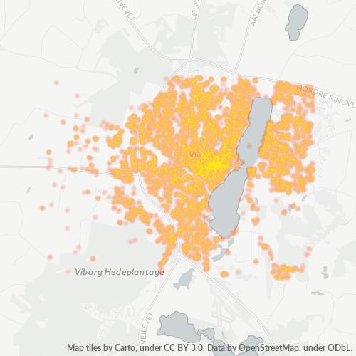 Mkusanyiko wa Biashara katika Posta 8800 - Viborg, Region Midtjylland
