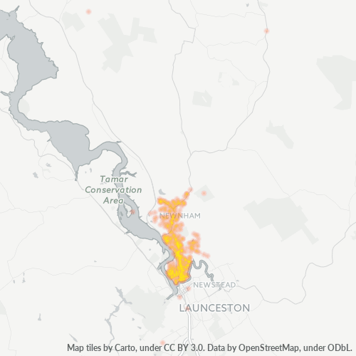 Dami ng Negosyo sa Postal Code 7248 - Tasmania