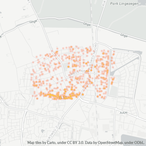 Dami ng Negosyo sa Postal Code 6661 - Elst, Provincie Gelderland