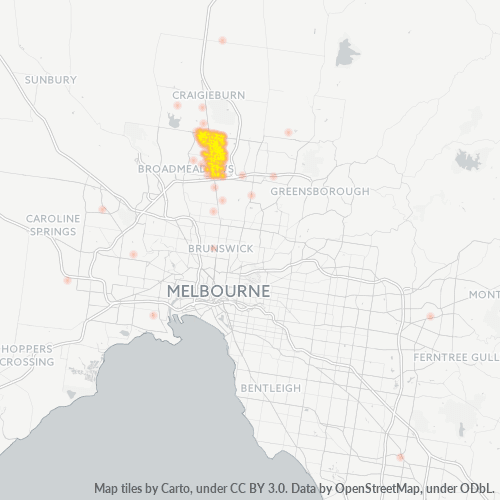 Dami ng Negosyo sa Postal Code 3061 - Campbellfield, Victoria