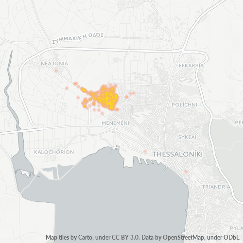 Dami ng Negosyo sa Postal Code 563 34 - Tesalonica, Central Macedonia
