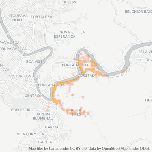 Dami ng Negosyo sa Postal Code 89015-000 - Blumenau, Santa Catarina