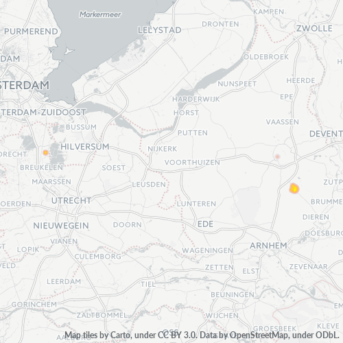 Dami ng Negosyo sa Postal Code 7371 - Loenen, Provincie Gelderland