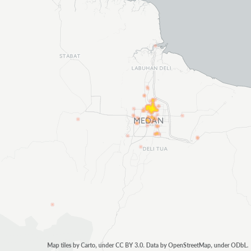 Dami ng Negosyo sa Postal Code 20238 - Medan, Sumatera Utara