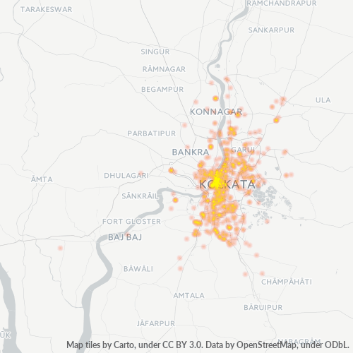 Dami ng Negosyo sa Postal Code 700001 - Kolkata, West Bengal