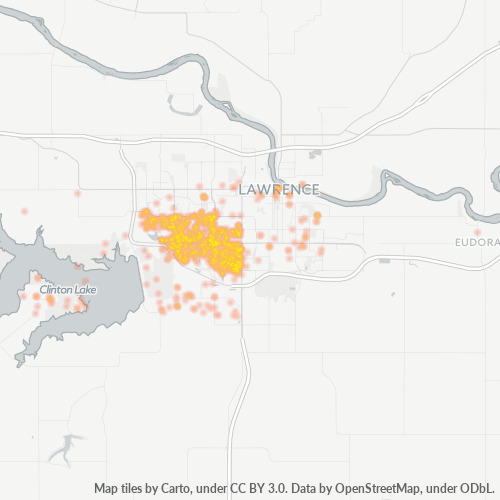 Mkusanyiko wa Biashara katika Posta 66047 - Lawrence, Kansas