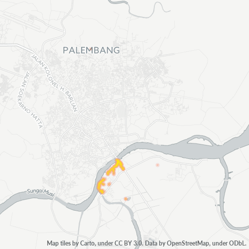 Dami ng Negosyo sa Postal Code 30256 - Palembang, Sumatera Selatan