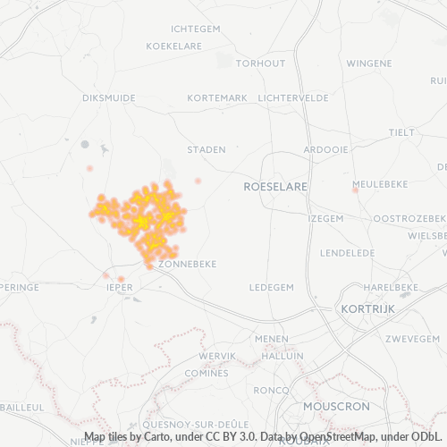 Dami ng Negosyo sa Postal Code 8920 - Langemark, Flandes