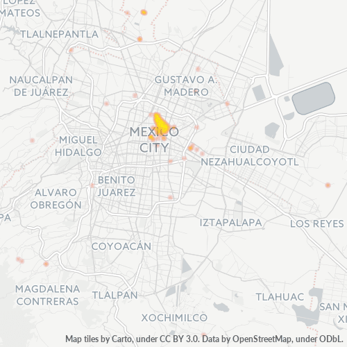 Dami ng Negosyo sa Postal Code 15270 - Ecatepec, Estado ng Mehiko