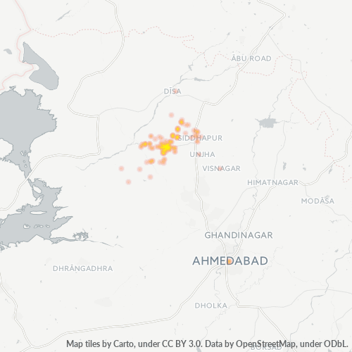 Dami ng Negosyo sa Postal Code 384265 - Pātan, Gujarat