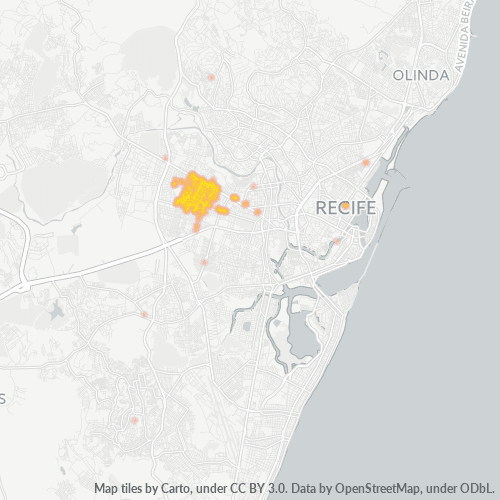 Dami ng Negosyo sa Postal Code 50721-000 - Recife, Pernambuco