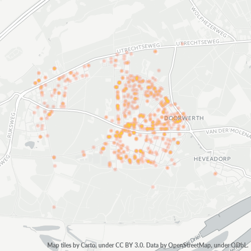 Dami ng Negosyo sa Postal Code 6865 - Doorwerth, Provincie Gelderland