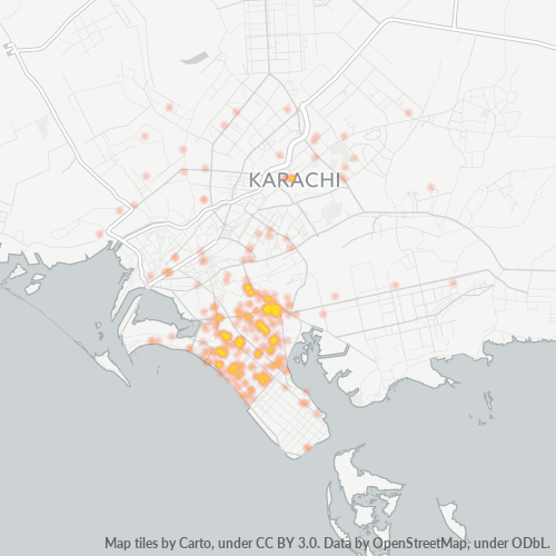 Dami ng Negosyo sa Postal Code 75500 - Karachi, Sindh