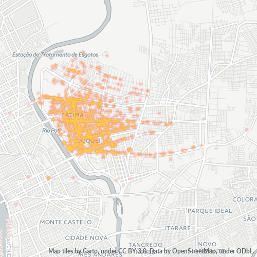 Dami ng Negosyo sa Postal Code 64049-000 - Teresina, Piauí