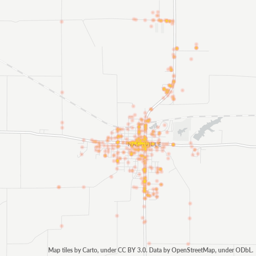 Mkusanyiko wa Biashara katika Posta 62263 - Illinois