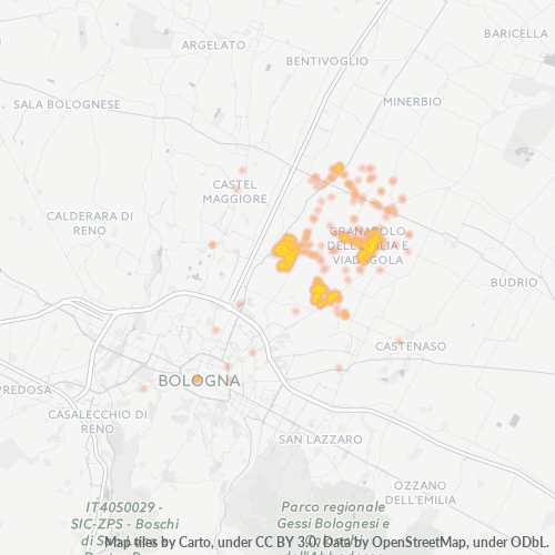 Dami ng Negosyo sa Postal Code 40057 - Italya