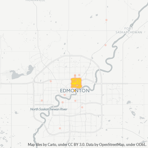 Mkusanyiko wa Biashara katika Posta T5B - Edmonton, Alberta