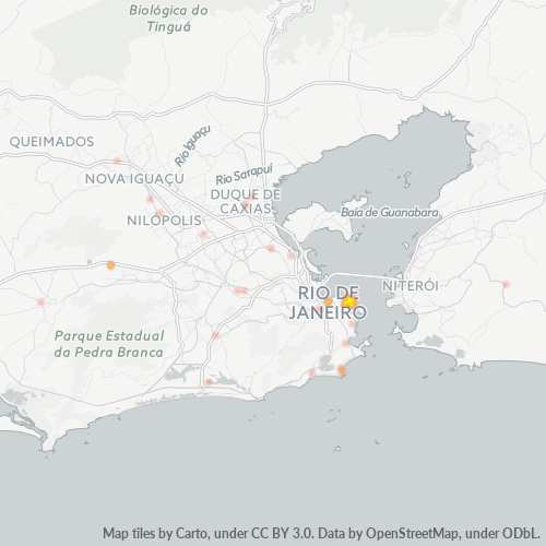Dami ng Negosyo sa Postal Code 20070-000 - Rio de Janeiro
