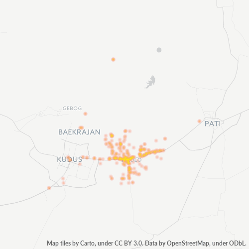 Dami ng Negosyo sa Postal Code 59382 - Kudus, Provinsi Jawa Tengah