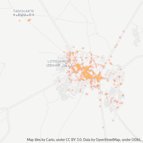 Dami ng Negosyo sa Postal Code 85000 - Tiznit, Région de Souss-Massa-Drâa