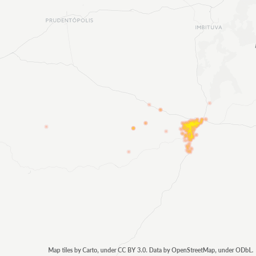 Dami ng Negosyo sa Postal Code 84500-000 - Irati, Paraná