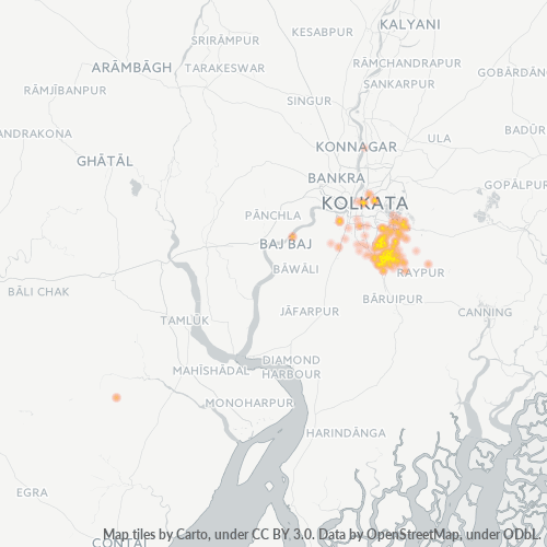 Dami ng Negosyo sa Postal Code 700150 - Sonārpur, West Bengal