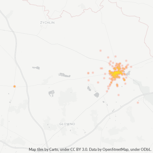 Dami ng Negosyo sa Postal Code 99-400 - Łowicz, Województwo Łódzkie