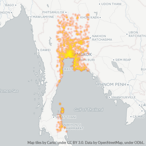 Dami ng Negosyo sa Postal Code 95000 - Yala, Changwat Yala