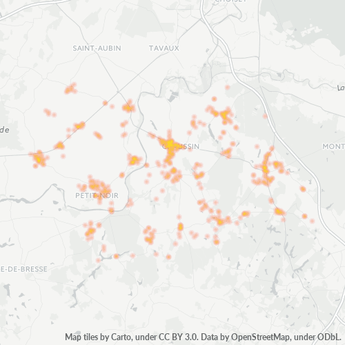 Dami ng Negosyo sa Postal Code 39120 - Gatey, Franche-Comté
