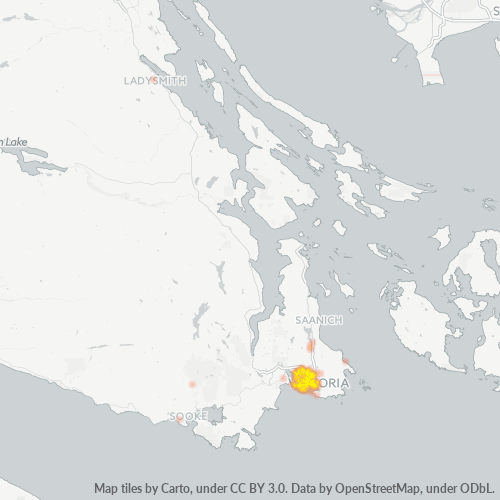 Dami ng Negosyo sa Postal Code V9A - Victoria, British Columbia