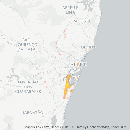 Concentració d'empreses a Codi Postal 51150-000 - Recife, Pernambuco