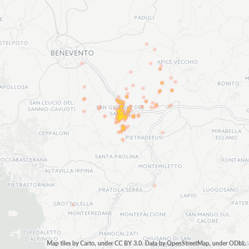 Dami ng Negosyo sa Postal Code 82018 - Italya