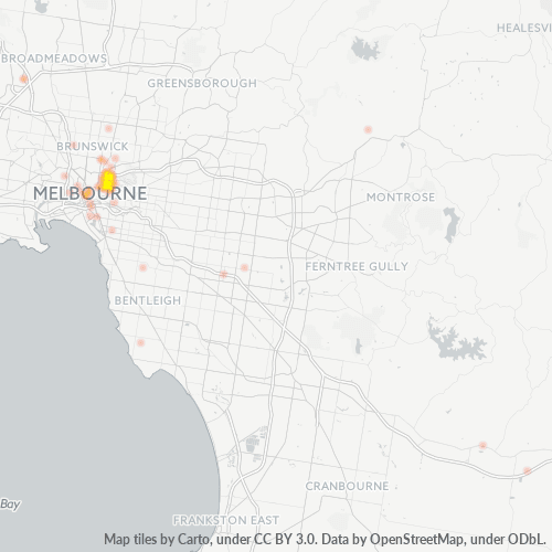 Dami ng Negosyo sa Postal Code 3066 - Collingwood, Victoria