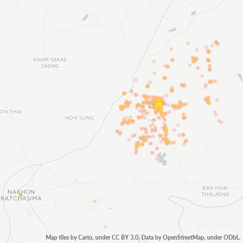 Dami ng Negosyo sa Postal Code 30110 - Phimai, Lalawigan ng Nakhon Ratchasima