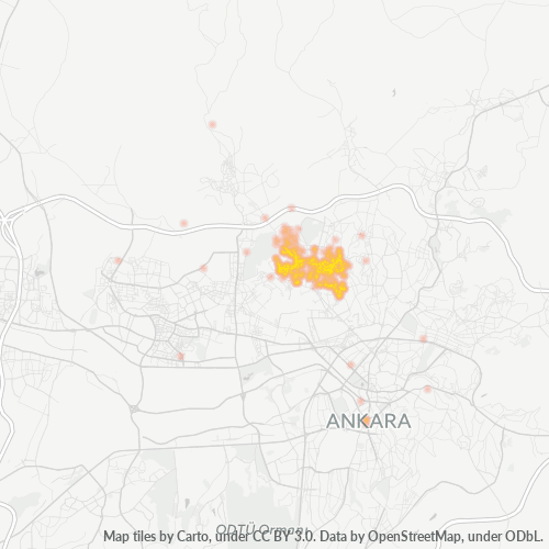 Dami ng Negosyo sa Postal Code 06220 - Lalawigan ng Ankara