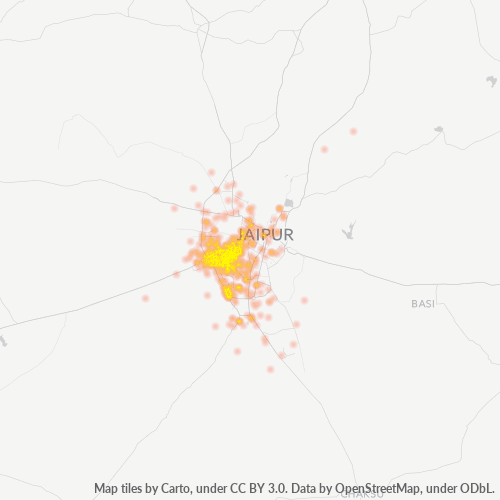 Dami ng Negosyo sa Postal Code 302019 - Jaipur, Rajasthan