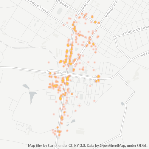Ettevõttete kontsentratsioon asukohas Postiindeksi 300026 - Tula, Tula oblast