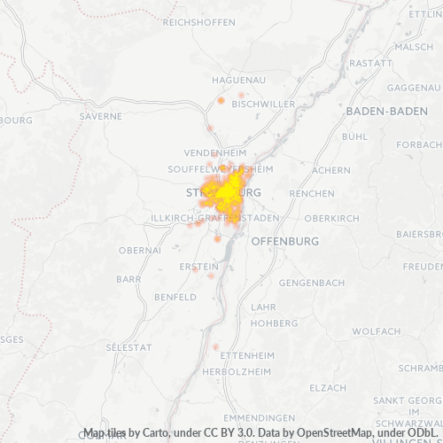 Dami ng Negosyo sa Postal Code 67000 - Strasbourg, Alsace