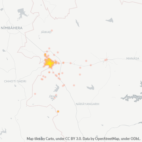 Dami ng Negosyo sa Postal Code 458441 - Neemuch, Rajasthan