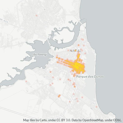 Dami ng Negosyo sa Postal Code 59056-000 - Natal, Rio Grande do Norte