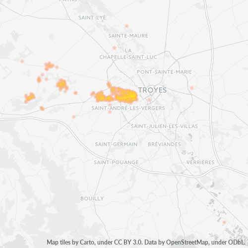 Dami ng Negosyo sa Postal Code 10300 - Macey, Champagne-Ardenne