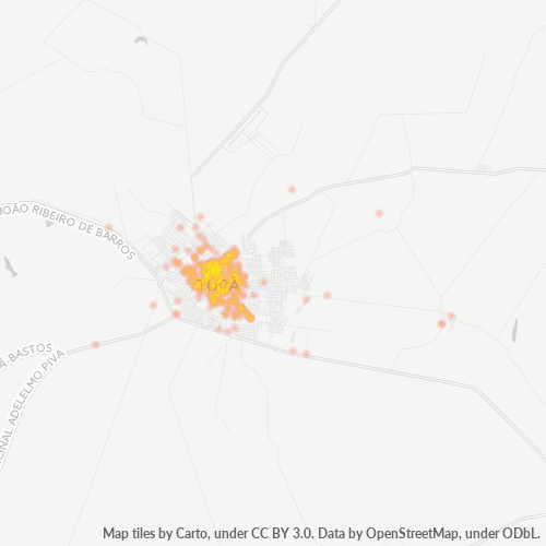 Dami ng Negosyo sa Postal Code 17600-000 - Tupã, São Paulo