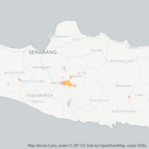 Dami ng Negosyo sa Postal Code 57771 - Surakarta, Provinsi Jawa Tengah