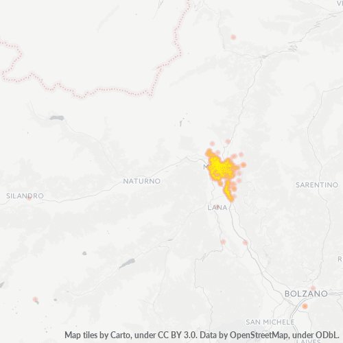 Dami ng Negosyo sa Postal Code 39012 - Italya