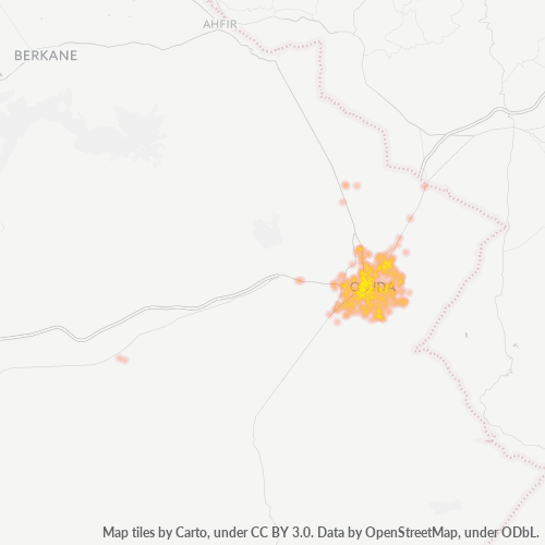 Dami ng Negosyo sa Postal Code 60000 - Oujda, Oriental Region