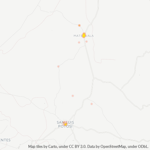 Dami ng Negosyo sa Postal Code 78700 - Matehuala, San Luis Potosí