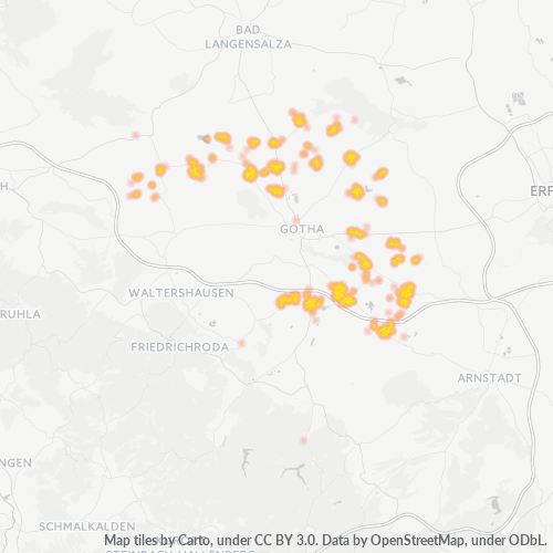 Dami ng Negosyo sa Postal Code 99869 - Sonneborn, Thuringia